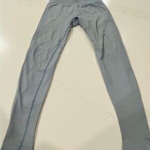 Light Blue Men's Ribbed Shirt - Small